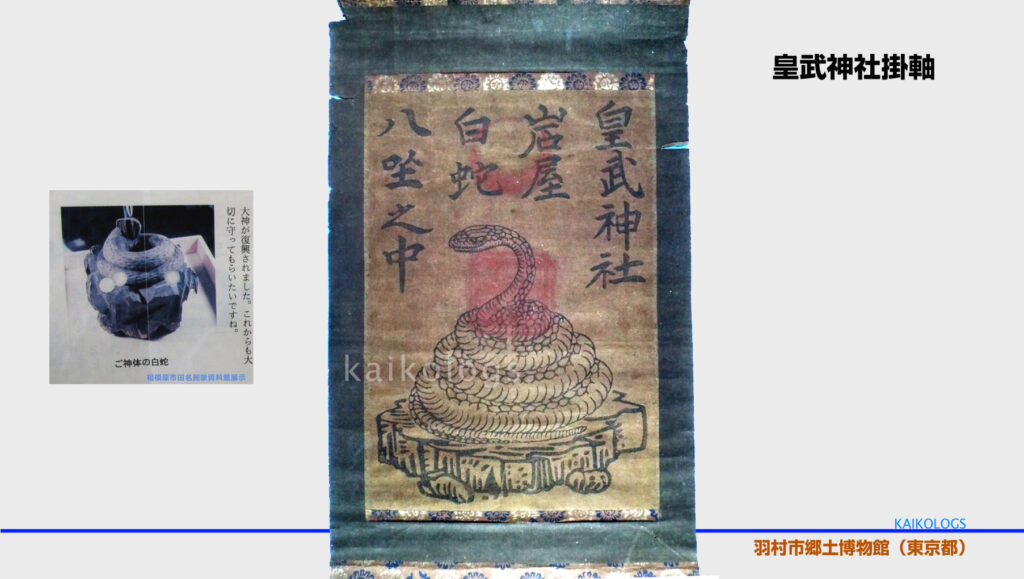 皇武神社白蛇掛軸のコピー | カイコローグ